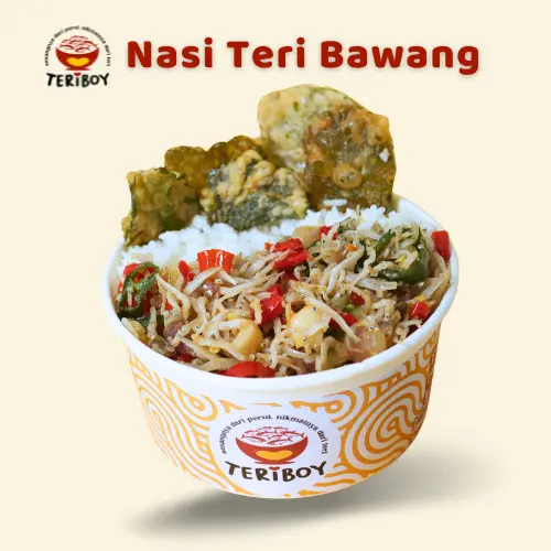 Nasi Teri Medan Bawang