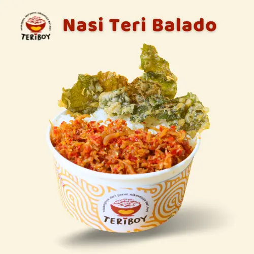 Nasi Teri Medan Balado